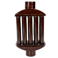 Burlan recuperator caldura, 120mm, Maro - 1