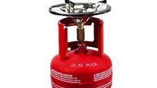 Butelie Camping cu Arzator din Metal cu Talpa si Guler de Protectie pentru Conector 5L Elefant