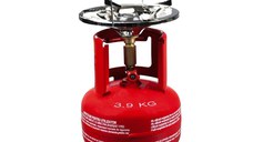 Butelie Camping cu Arzator din Metal cu Talpa si Guler de Protectie pentru Conector 5L Elefant