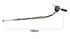Cablu Acceleratie si Maneta Universal Motocultor 150cm