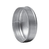 Capac circular,de tip tata, diametru Ø100,pentru inchiderea coloanei de tubulatura circulara - 1