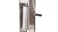 Carnatar Profesional Inox 100%, Masina de Umplut Carnati VNS-S5, 5 kg, 4 Palnii de Umplere din inox