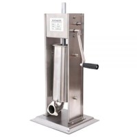 Carnatar Profesional Inox 100%, Masina de Umplut Carnati VNS-S5, 5 kg, 4 Palnii de Umplere din inox - 1