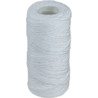 Cartus filtrare apa, textil, 5", 20 microni, plasa de poliester, pentru carcase filtrare, filtrare nisip/rugina/sedimente in suspensie - 1