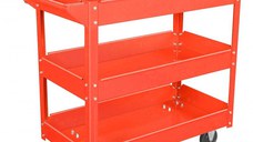 Carucior pentru unelte cu trei tavi