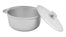 Ceaun Tuci Aluminiu Alimentar cu Capac, Capacitate 3 litri Elefant