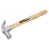 Ciocan cu varf curb, tip englezesc 27 mm,maner de lemn - 1