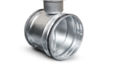 Clapeta de reglaj manuala pentru tubulatura spiro,cu garnitura inclusa si diametru 710 mm
