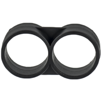 Clema Dubla Pentru Tub De Picurare,Dimensiune 20mm - 1
