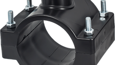 Colier de bransare din PP cu 4 suruburi ,ELYSEE, Dimensiune 125mm x 1 1/2