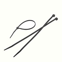 Coliere din Nailon Pentru Cabluri 4.8 x 200 mm Negru, 100 buc - 1