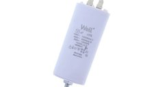 Condensator de pornire pentru motor 400V 55uF cu prindere prin surub, marca Well