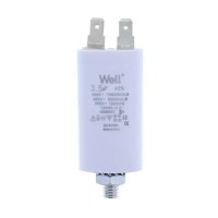 Condensator pornire motor 400V 3.5uF cu pin, Well - 1