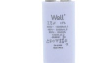 Condensator pornire motor 400V 3.75uF cu pin, Well