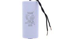 Condensator pornire motor 400V 50uF cu fir, Well