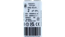 Condensator pornire motor 425V 2uF cu pin, Ducati Energia 416100164
