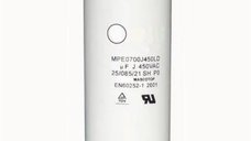 Condensator Pornire Motor Electric CD60 -450V 200uf, cu papuci, 48 mm