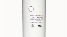 Condensator Pornire Motor Electric CD60 -450V 200uf, cu papuci, 48 mm