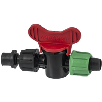 Conector Cu Robinet Si Garnitura Pentru Tub De Picurare,Dimensiune 16mm, Presiune 4 Bari - 1