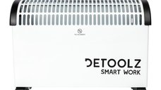 Convector electric Detoolz, 2KW, 3 trepte de putere, cu termostat reglabil