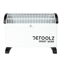 Convector electric Detoolz, 2KW, 3 trepte de putere, cu termostat reglabil - 1