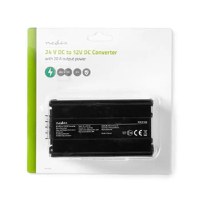Convertor de tensiune 24 V DC - 12 V DC,  iesire 20A, NEDIS - 4