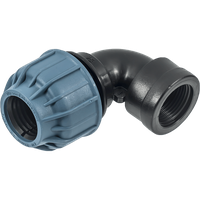 Cot 90° compresiune cu FE, PN 10 si PN 16, Elysee , Dimensiune 32x3/4" ,Presiune 10 Bari - 1