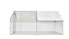 Cotet Gaini din plasa 3x4x2m ,Micul Fermier,  otel galvanizat,acoperis din polietilena