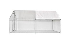 Cotet Gaini din plasa 3x4x2m ,Micul Fermier,  otel galvanizat,acoperis din polietilena