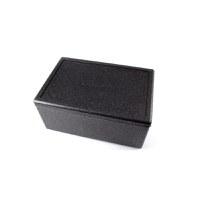 Cutie termoizolanta cu capac 46 lt, GN1/1, tip thermobox, interior 538x338x(H)257 mm, Hendi Kitchen Line, spuma polipropilenica, exterior 600x400x(H)320 mm - 5