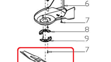 Cutit de Taiere Ruris PSRX331-2-3 pentru Masina de Tuns Iarba RX311