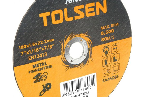 Disc abraziv cu centru coborat (metal) 180x6x22 mm