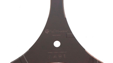 Disc Motocoasa, Grosime Lama 3 mm, Diametru Central 20 mm, Lungime Lama 355 mm, 3 Dinti, Red Mountain, Ø exterior: 14”