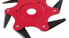 Disc Motocoasa MTC Ninja cu 6 cutite, pliabile, 25.4mm, Micul Fermier GF-1678
