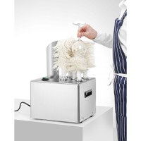 Dispozitiv de lustruire pahare din inox cu perii de aluminiu, 220-240V,1350W, capacitate 300 pahare/h, Hendi - 11