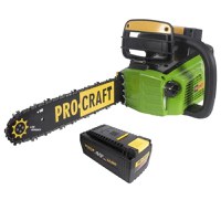 Drujba cu acumulator Procraft PKA 40LI, Li-ion, 40 V, 4.0 Ah, 5000 rotatii - 1