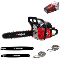 Drujba pe benzina, 2 lanturi 32/36 dinti,2 Lame 38-45 cm, 5.5CP - 1