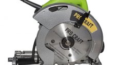 Fierastrau circular ProCraft KR2000, 2000W, 5000 rpm