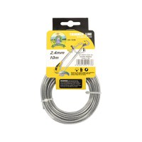 Fir Trimer Motocoasa cu Insertie Metal 10M 2.4mm - 1