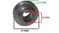 Fulie motor electric 24mm x 57mm