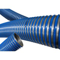 Furtun Absorbtie (aspiratie) Motopompa, 76mm, 3 toli, PVC plastifiat rezistent la socuri - 1