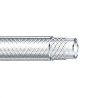 Furtun alimentar din PVC cu insertie textila, 6 x 12 mm, 30 bar, rola 50 m - 1