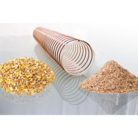 Furtun exhaustor, PU FLEXADUX, 1.0mm, 60mm, pentru granule, cereale, ingrasamant, granule, rumegus - 2