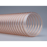 Furtun exhaustor, PU FLEXADUX, 1.0mm, 60mm, pentru granule, cereale, ingrasamant, granule, rumegus - 1