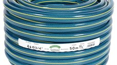 Furtun  Gradina cu Insertie, Bluebos Plus, 3/4 toli, 50m, 4 Straturi, Clasa 3 Rezistenta, Micul Fermier