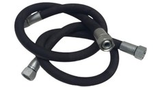 Furtun Hidraulic Sertizat 2SN pentru Tractor U445, U650, L=4500mm, 2 Insertii Metalice