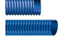 Furtun pentru semanatoare, seminte, ingrasamant FPS 40, 40mm, PVC cu spirala din PVC rigid
