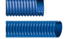 Furtun pentru semanatoare, seminte, ingrasamant FPS 40, 40mm, PVC cu spirala din PVC rigid