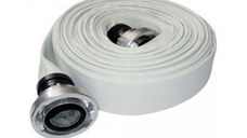 Furtun pompieri 2 Toli pentru irigatii, PVC, SimpleFit, presiune lucru 3.5 bar, rola 20 m + cuple Storz