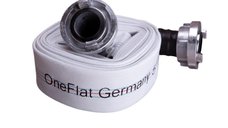 Furtun Pompieri Ultra Rezistent One Flat Germany - 3 Toli, Rola 20 m, 10 bari cu Cuple Storz
